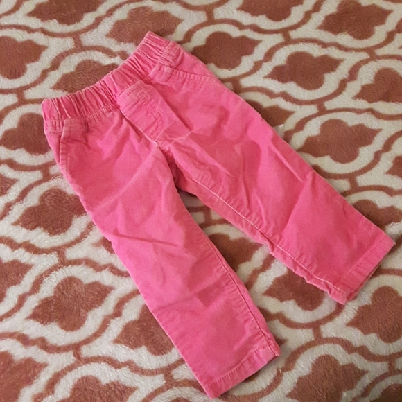 size 12M Baby girls bright pink cute pants - Picture 6 of 7